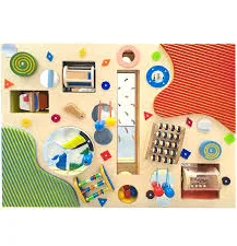 Fun and Function Acoustic Tactile Wall Panel