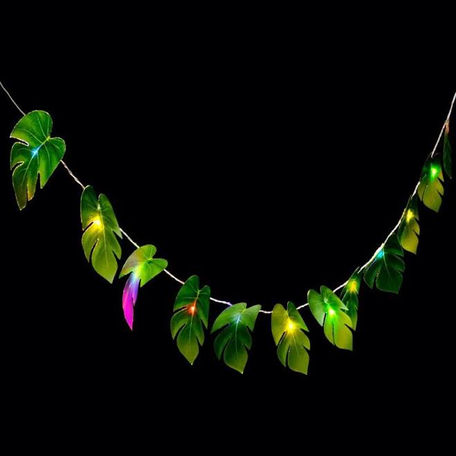Fun Express Monstera String Lights