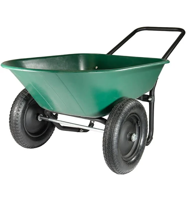 Garden Star Yard Rover Poly Wheelbarrow