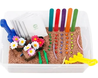 Gardening Sensory Bin