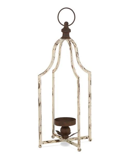 Glitzhome Small Farmhouse Metal Lantern