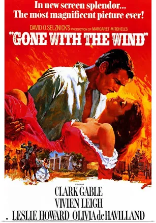 Great Big Canvas Gone with The Wind Wall Art Print