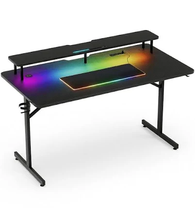 GTRACING Lumina Elite LED Gaming Desk