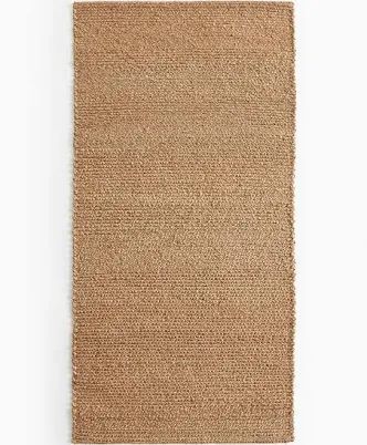 H&M Home Beige Jute Rug