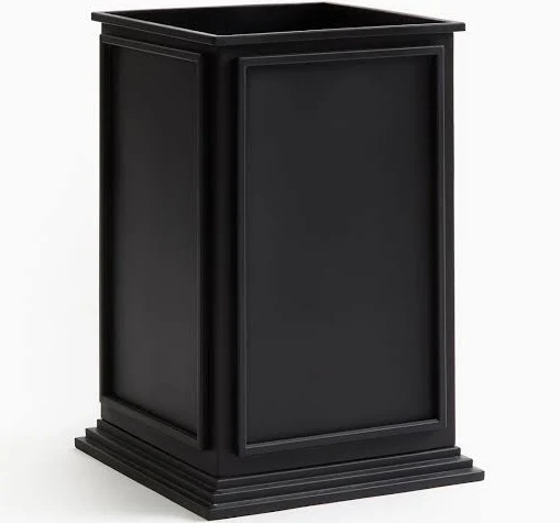 H&M Home Black Tall Plant Pot