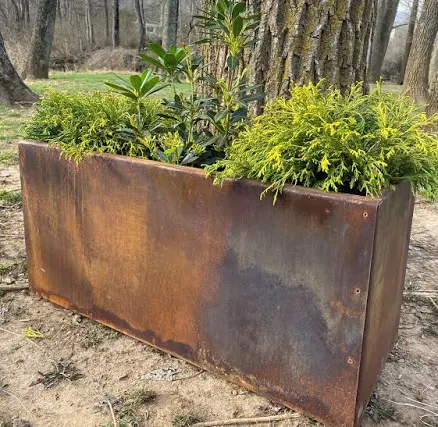 Heavy Duty Steel Trough Planter