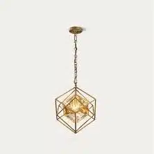 HERNEST 15 inch Geometric Crystal Pendant Light