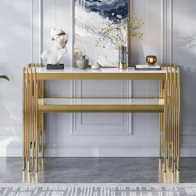 Homary Narrow Console Table