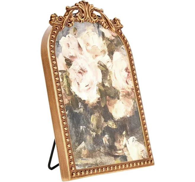 Home Decor Collection Filigree Tabletop Floral Art