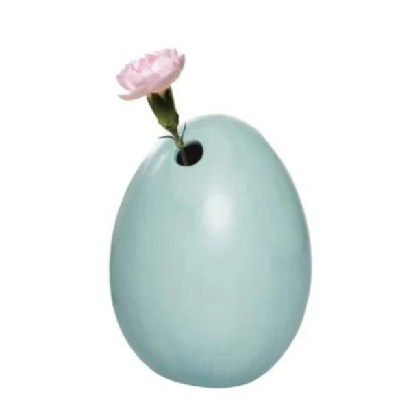 Hy-Vee Medium Ceramic Egg Bud Vase