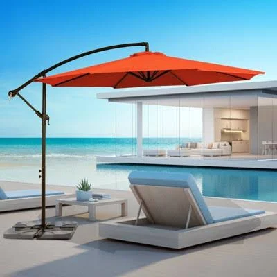 Hyleory 10ft Cantilever Patio Umbrella