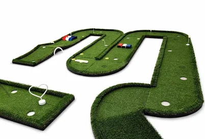 Interlocking Lightweight Portable Mini Golf Course: Complete set!
