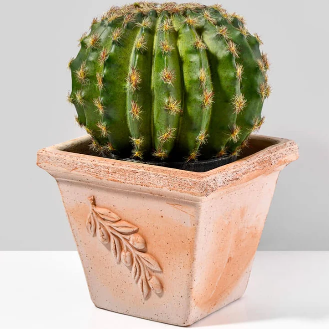 Jamali Garden Square Quadra Olive Pot