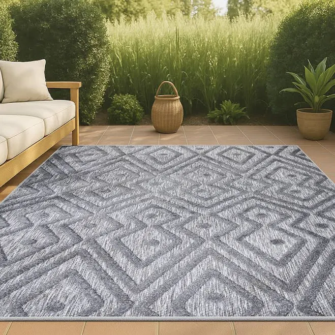 Jonathan Y Moroccan Diamond Indoor/Outdoor Area Rug