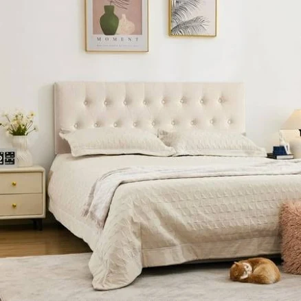 Jonpony Tufted Upholstered Headboard