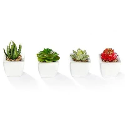 K-Cliffs Mini Artificial Succulent Plants