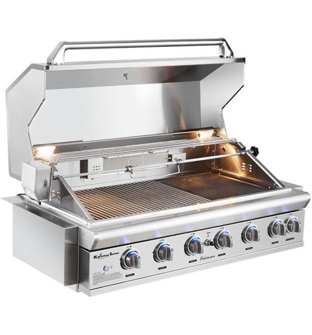 Kalamera K-Kitchen Series 6-Burner Built-In Outdoor S/S Grill
