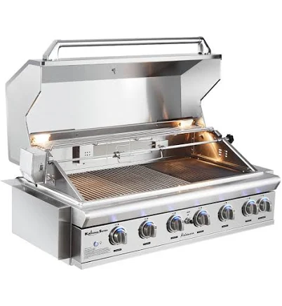Kalamera K-Kitchen Series 6-Burner Built-In Outdoor S/S Grill