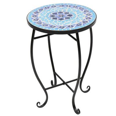 Karl Home Round Concrete Outdoor Side Table