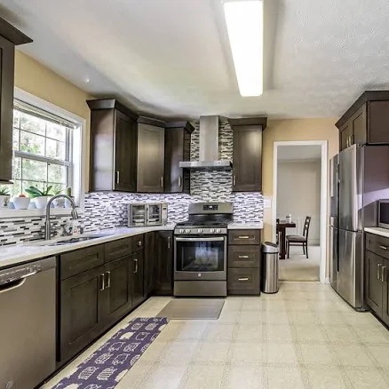 Lancaster Charcoal RTA Kitchen Cabinets by Wholesale Cabinets