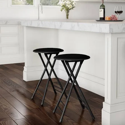 Lavish Home Set of 2 Counter Height Bar Stools