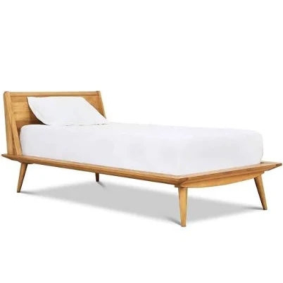 Light Walnut Stain Bed