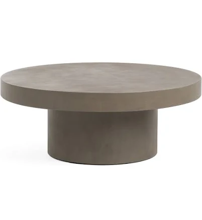 Limari Home Ellis Collection Modern Round Coffee Table