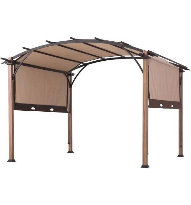 Living Accents Fabric Arched Pergola