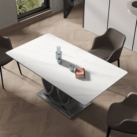 Lowe's Casual Marble Dining Table
