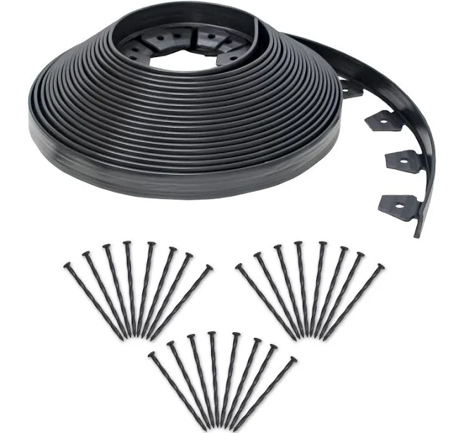 Lowe's EasyFlex No-Dig Black Plastic Landscape Edging Roll