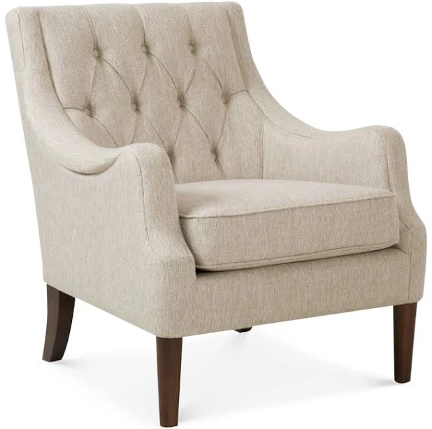 Madison Park Qwen Button Tufted Accent Chair