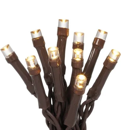 Mainstays 50-Count LED Solar Powered Mini Outdoor String Lights