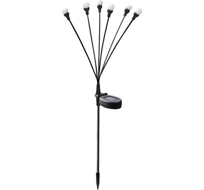 Mainstays Outdoor 6 LED Solar Fairy Lighting Stake