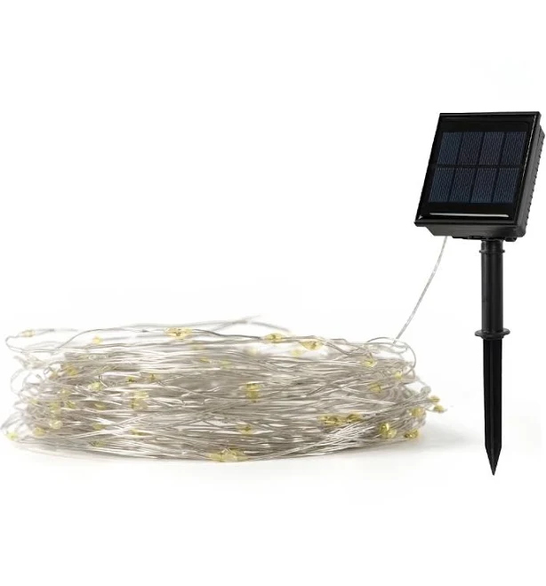 Mainstays Solar Power Fairy LED Wire String Lights