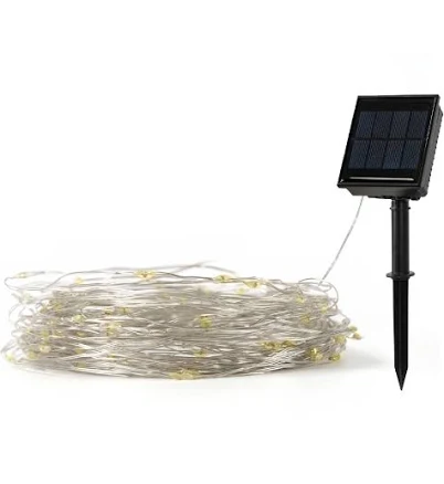 Mainstays Solar Power Fairy LED Wire String Lights