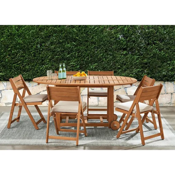 Member's Mark 7-Piece Folding Dining Set
