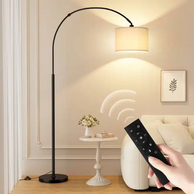 Mercer41 70'' Modern Arc Dimmable Floor Lamp