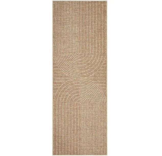 Modern Rainbow Easy Jute Area Rugs