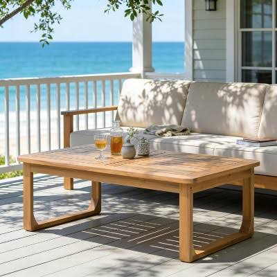 ModernLuxe Outdoor Coffee Table