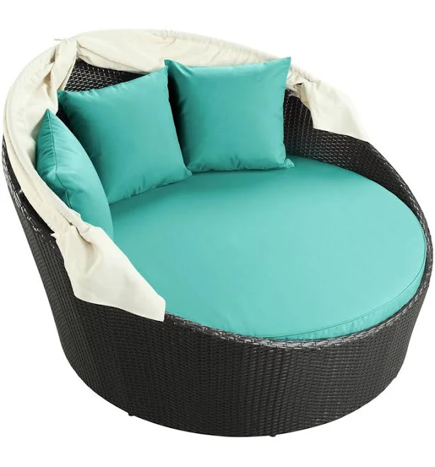 Modway Convene Canopy Outdoor Patio Daybed