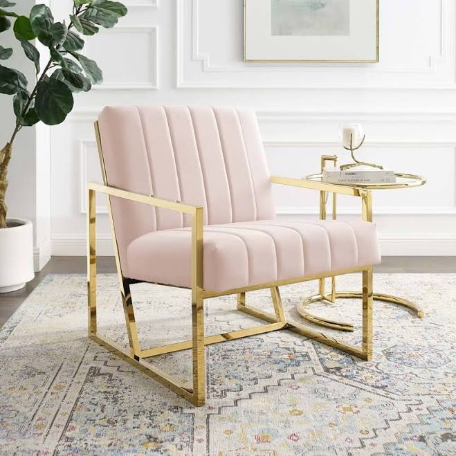 Modway Inspire Channel Tufted Performance Velvet Armchair