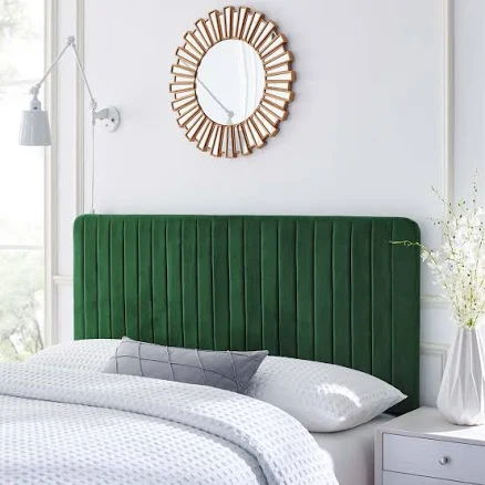 Modway Milenna Channel Tufted Headboard