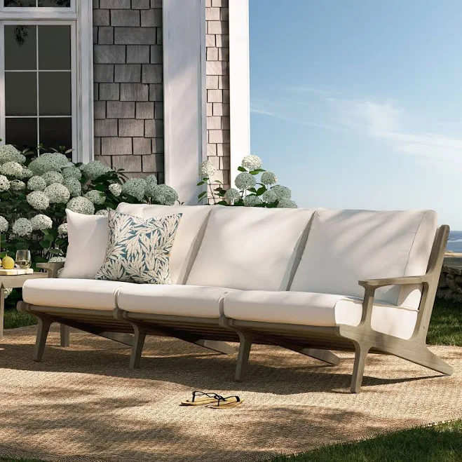 Modway Saratoga Outdoor Patio Teak Sofa