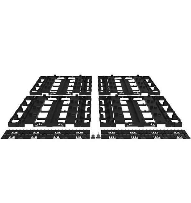 MoistureShield 22.5-in x 22.5-in 4 -Pack Foundation Unfinished Vinyl/