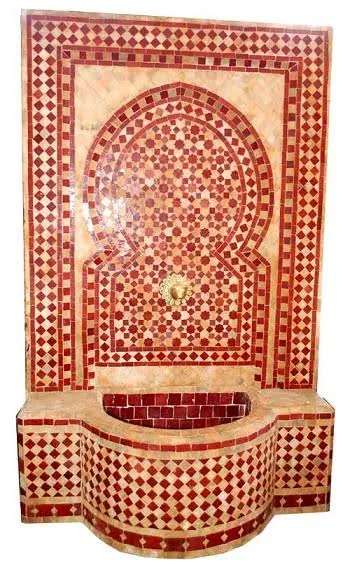 moorish Tile Fountain