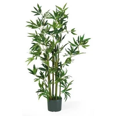 Nearly Natural 4' Bamboo Silk Plant