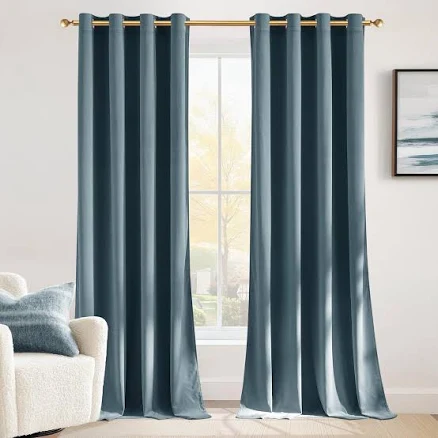 Nicetown Premium Velvet Blackout Curtains