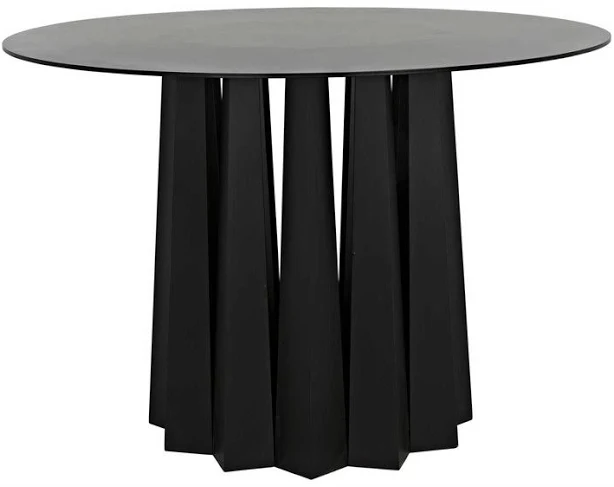 Noir Column Dining Table