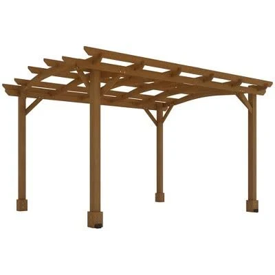 Outsunny 10' x 12' Wood Pergola