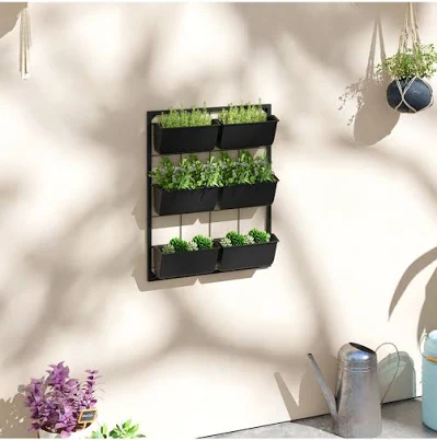 Outsunny 3-Tier Wall Planter